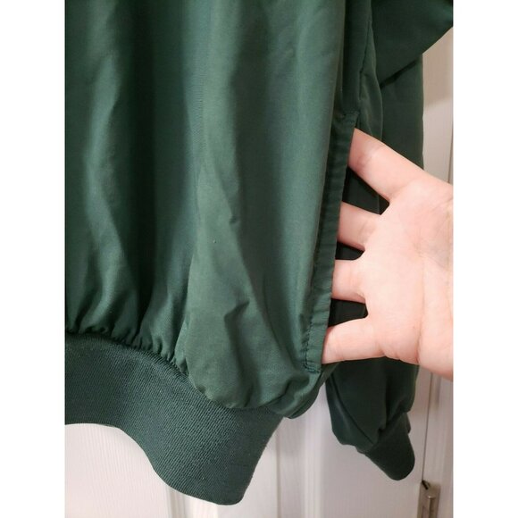 Munsingwear Penguin Green Nylon Pullover XL Boy Scouts Of America BSA Logo Golf - Picture 6 of 9